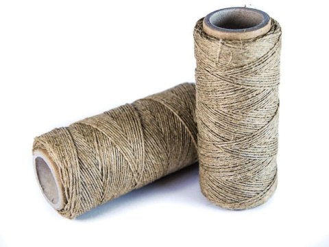 Nić lniana - dratwa 50 g Nić lniana - dratwa 50 g
