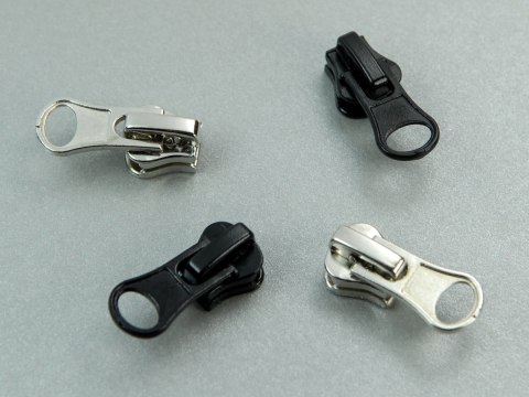 Suwak metalowy autolock kostka #5 - 10 szt Suwak metalowy autolock kostka #5 - 10 szt