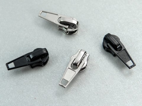 Suwak metalowy autolock spirala #5 - 10 szt Suwak metalowy autolock spirala #5 - 10 szt