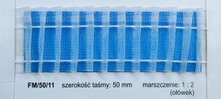 Taśma firanowa FM 050-11