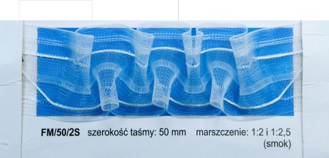 Taśma firanowa FM 050-2S Taśma firanowa FM 050-2S