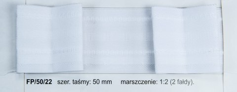 Taśma firanowa FP 050-22 Taśma firanowa FP 050-22