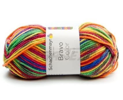 Włóczka Bravo Color melanż - 5 motków Włóczka Bravo Color melanż - 5 motków