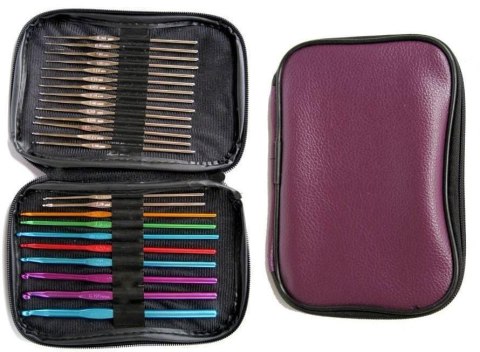 Zestaw szydełek w etui Zestaw szydełek w etui