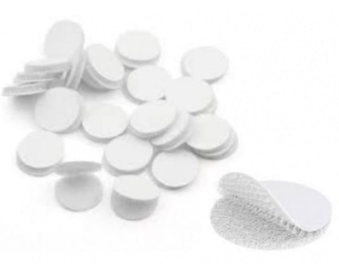 Rzep kółka 10mm samoprzylepny