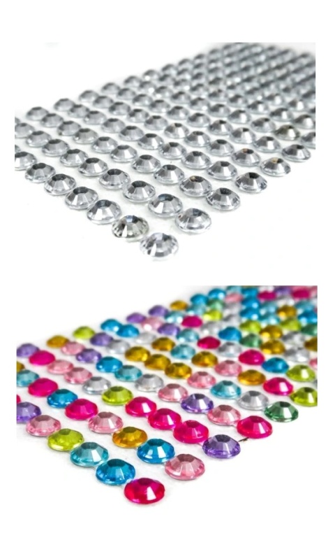 Dżety samoprzylepne 6 mm
