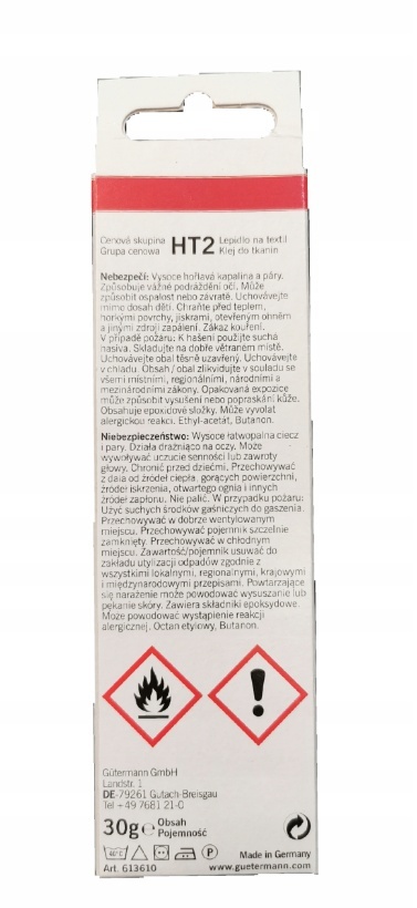 Klej do tkanin HT2