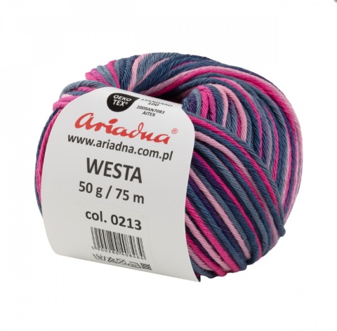 Włóczka Westa 2 Mulikolor