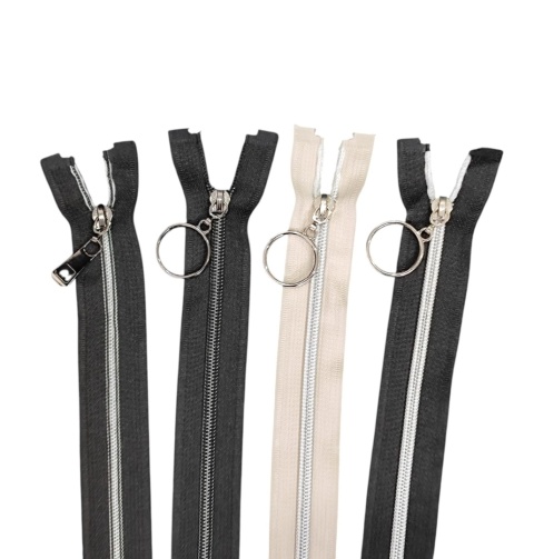 Zamek spiralny ozdobny 80 cm #5 rozdzielczy