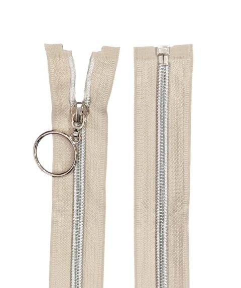 Zamek spiralny ozdobny 80 cm #5 rozdzielczy